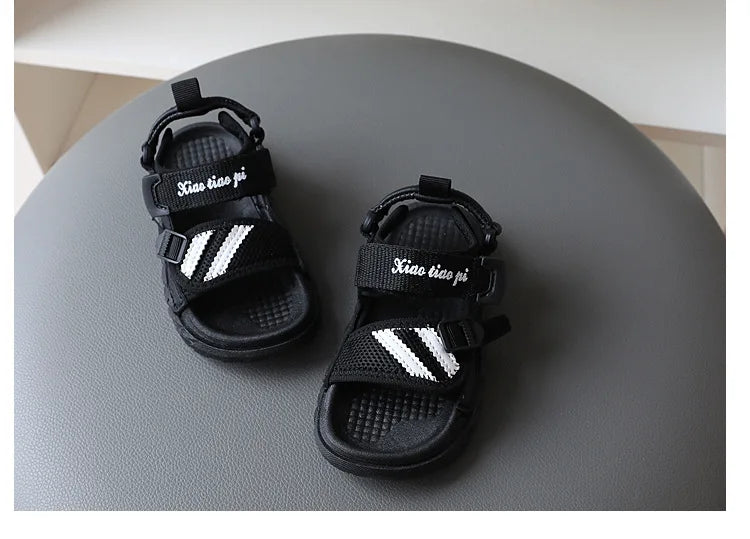 Girls Beach Sandals Summer Baby Sport Sandals Boys Net Cloth Kids Sneakers  Comfortable Canvas Water Shoes Kids