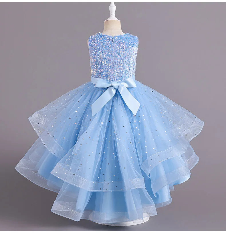New Girl Dresses Fashion Exquisite Versatile Evening Dress Banquet Trailing Prom Dress Performance Exquisite Runway Dresses 2025