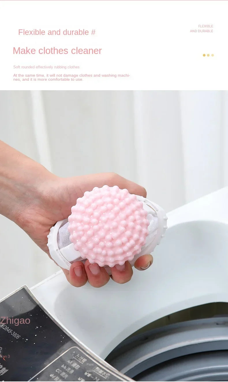2-in-1 laundry ball hair removal machine, floating velvet filter bag, reusable laundry ball, clothes and hair cleaning tool