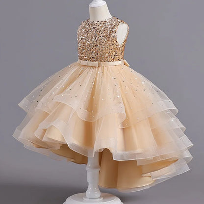 New Girl Dresses Fashion Exquisite Versatile Evening Dress Banquet Trailing Prom Dress Performance Exquisite Runway Dresses 2025