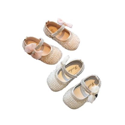 Brand Children Shoe Spring New Soft Soled Baby Shoe Fashion Girl Princess Shoes Formal Shoe Crystal Girl Shoes Chaussures Enfant