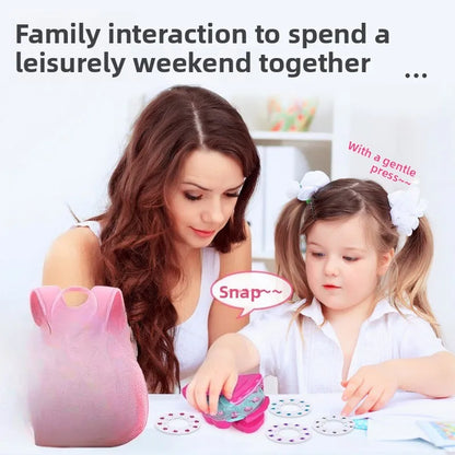 Girls Role Play Diamond Hair Accessories DIY Craft Set Magic Stamping Bling Stickers Princess Dress Up Birthday Gift Toy