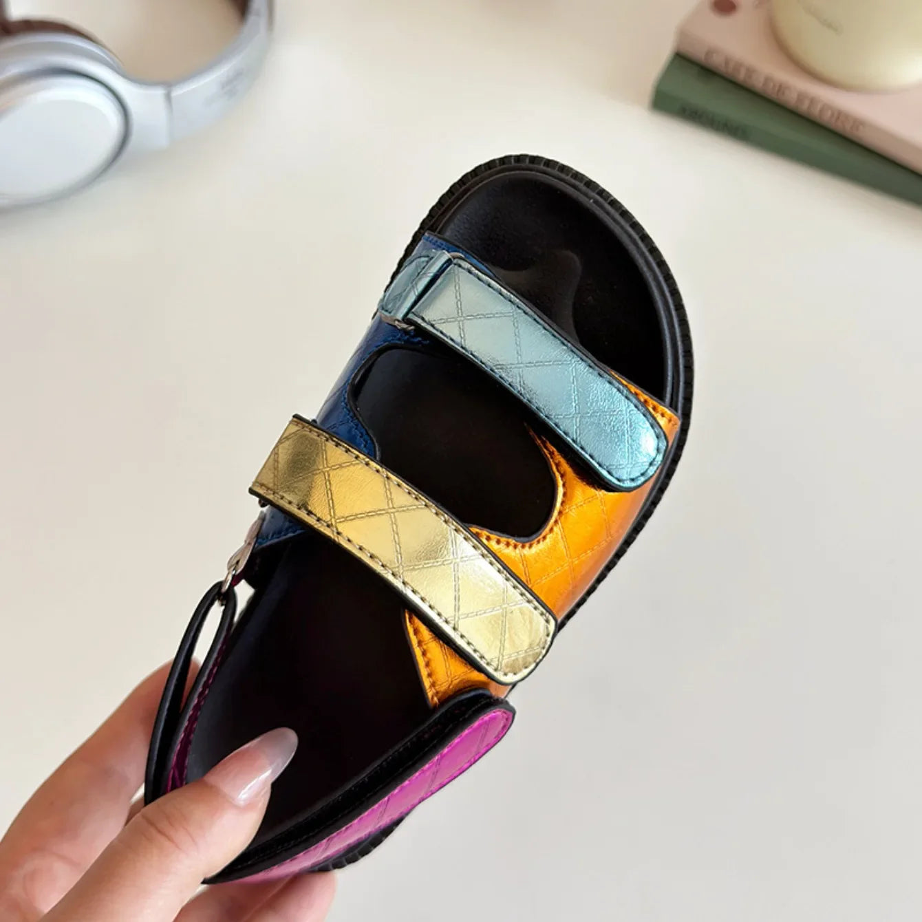 Children Shoes Hemp Rope Set Foot Beach Sandals Outdoor All-match Casual Slippers Large Size Baby Girl Shoes