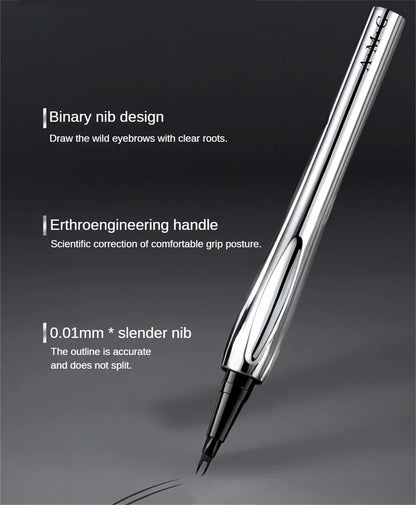 Eyebrow Pen Waterproof Anti Sweating Non fading Halo Dyeing Natural And Long lasting Wild Eyebrow Pen Multi Water Eyebrow Pen