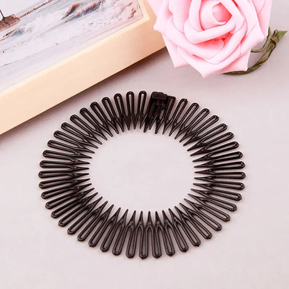 Camellia Hair Comb Invisible Bangs Hair Clip Tidy Artifact Hair pin Girls Hairpin Women Tools Fixed Inser Comb Hair Accessories