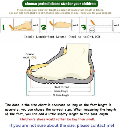 Fashion Spring Child Sandal Summer New Shoe Boy Girl Slippers Soft Bottom Non-slip Kid Shoes Baby Velcro Beach Sandal Slippers