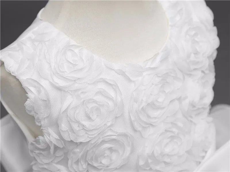 Flower Girl Dress For Wedding Baby Girl  Birthday Outfits Children's Girls First Communion Dresses Girl Kids Party Wear