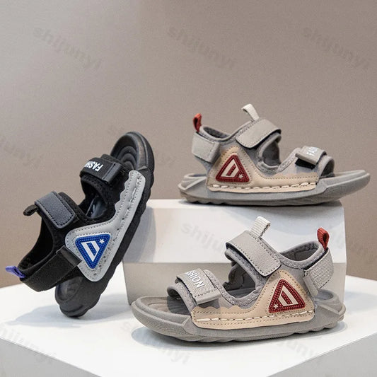 Summer New Fashion Trend Outdoor Beach Soft Sole Breathable Kids' Shoes Comfortable Cool Sneakers