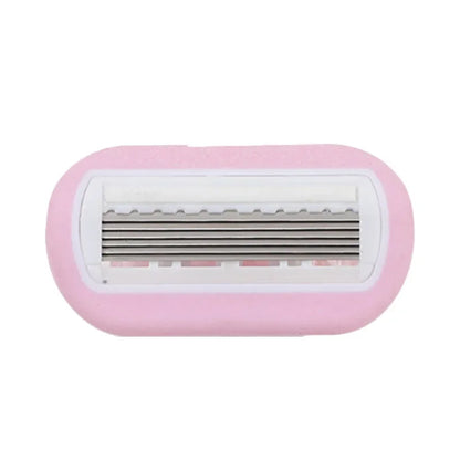 Safe Soap Head Shaver Colorful Shell Design for Summer Underarm Bikini Trimming Women's Private Area Hair Remover