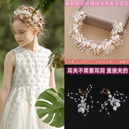 Vintage Pearl Hair Clip for Qipao, Retro Shanghai Style Barrettes, Elegant Hairpin