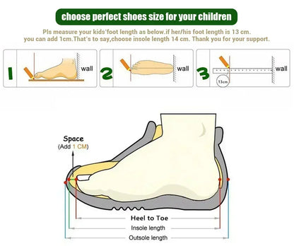 Children's Sandals Summer PU Leather Hook Loop Girls Sandal Breathable Soft Sole Kids Beach Shoes