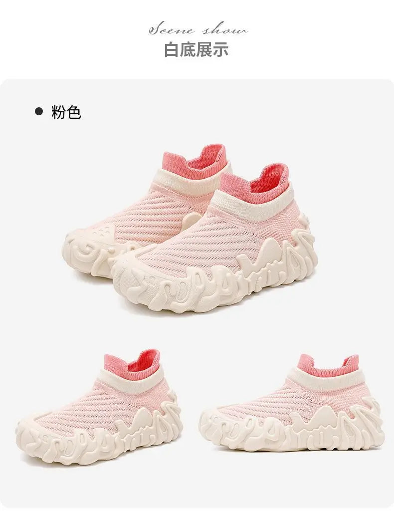 Designer Children's Sports Shoes Non-slip New Tennis Shoes for Girls Fashion Boys Versatile Kids Causal School Running Sneakers