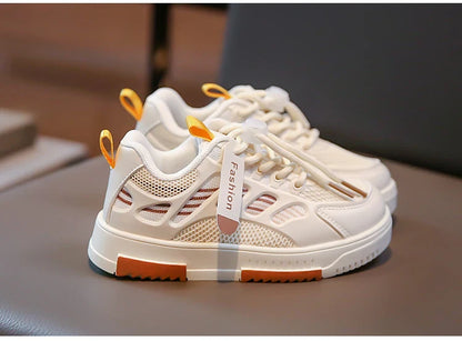 Boys Sneakers Girls Breathable Sport Shoes for Kids Children Autumn Non-slip Casual Student Shoes Outdoor Footwears Basket Shoes