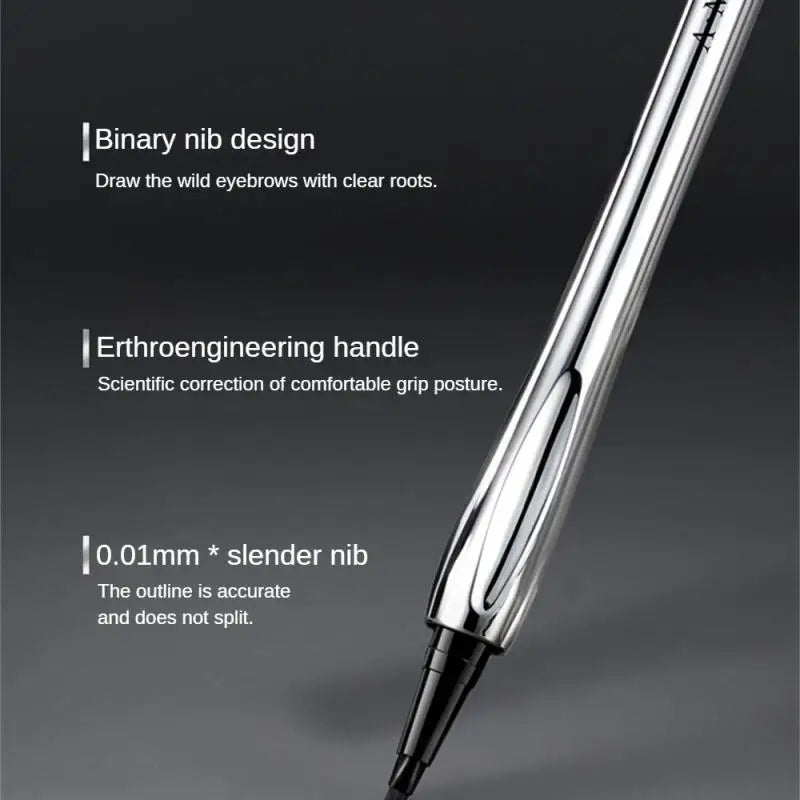 Eyebrow Pen Waterproof Anti Sweating Non fading Halo Dyeing Natural And Long lasting Wild Eyebrow Pen Multi Water Eyebrow Pen