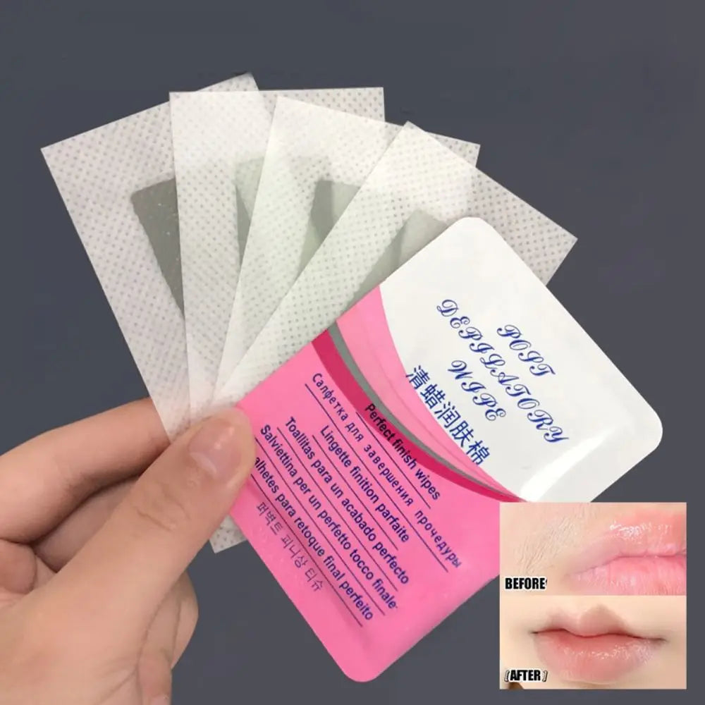 Convenient Hair Removal Wax Strips Facial Hair Removal Wax Strip Hair Removal Patches Effective Depilation Safe