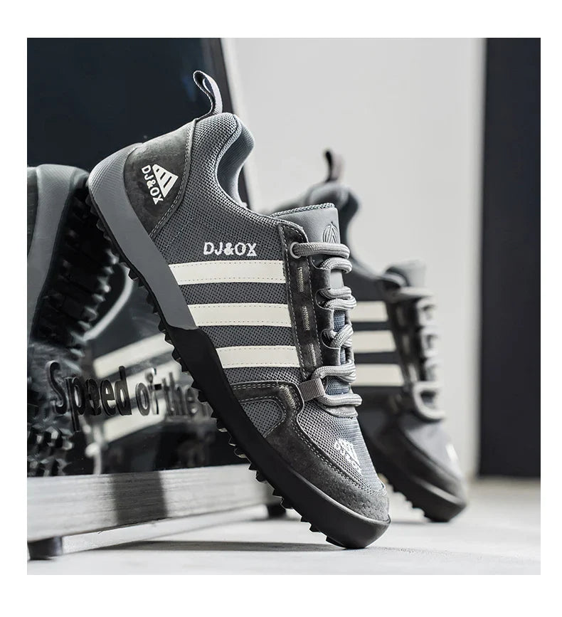 Men's Shoes Fashion Versatile Breathable Board Shoes Thick soled Trendy Casual Shoes  (Available)