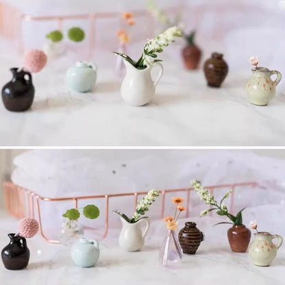 Simulation Mini Vase Fridge Magnets Whiteboard Decoration Durable Vase Magnets for Fridge Home Decor Creative