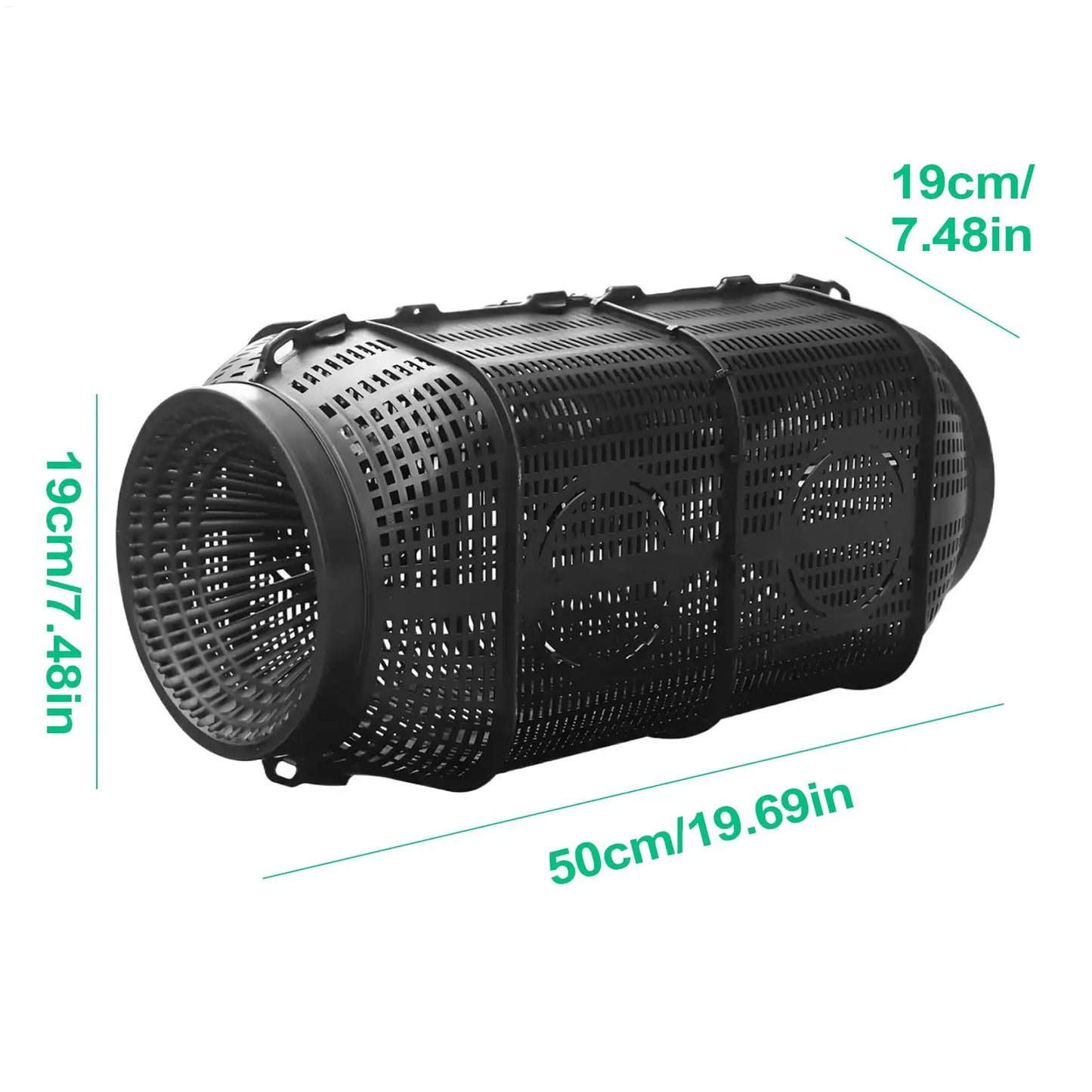 Portable Fishing Bait Trap Eel Loach Trap Fishing Pot Lightweight Fish Net Cage Bait Trap Crab Cage For Shrimp Crayfish Lobster