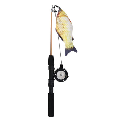 Retractable Cat Teaser Wand Toy Ultra-Long Refills Cat Feather Toys Catnip Fishing Rod Interactive Cat Toys for Indoor Cats