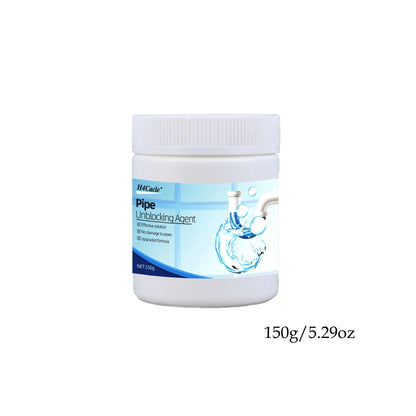 Anti-Clog Drain Pipe Cleaner Fast-Acting Hair & Grease Dissolver Safe for Pipes Kitchen Bathroom Septic, Toilet Bowl Cleaner