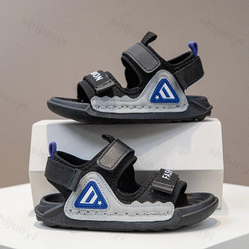 Summer New Fashion Trend Outdoor Beach Soft Sole Breathable Kids' Shoes Comfortable Cool Sneakers