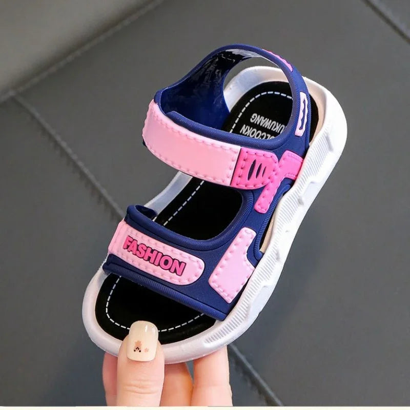 Fashion Kids Sandals Baby Shoes Boy Soft Sole Non-slip Boys Girls Sandals Toddler Children's Shoes Summer Beach