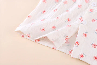 Summer Fashion Baby Clothes Suit Children Short Sleeved Flower Shirt Shorts 2Pcs/Sets Kids Girls Clothing Infant Casual Costume
