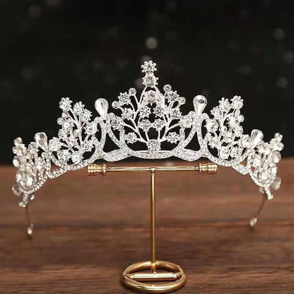 Bridal Hairpin Bridal Crystal Hair Ornaments Hair Comb Bridal Hair Accessories Rhinestone Hair Hoop Princess Crystal Tiaras