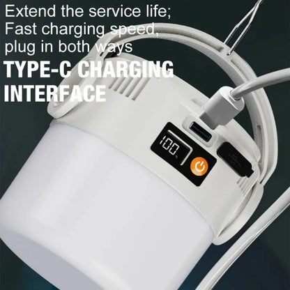 Outdoor Solar Lantern Waterproof Design Dual Light Modes Portable Lightweight Long Runtime Solar Powered Camping Emergency Light