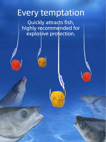 Fishing Bait  Concentrated Fish Bait Additive Attractants Grain Fish Lures for Carp Grass Carp Herring Snapper Tilapia Bighead