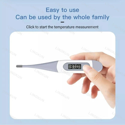 Household Adults Children Thermometers for Fever Thermometer Electronic Soft Head Digital Oral Armpit Temperature Measurement