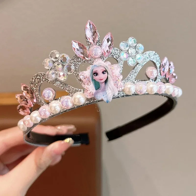 Anime Frozen Kawaii Children's Headband: Elsa Princess Crown