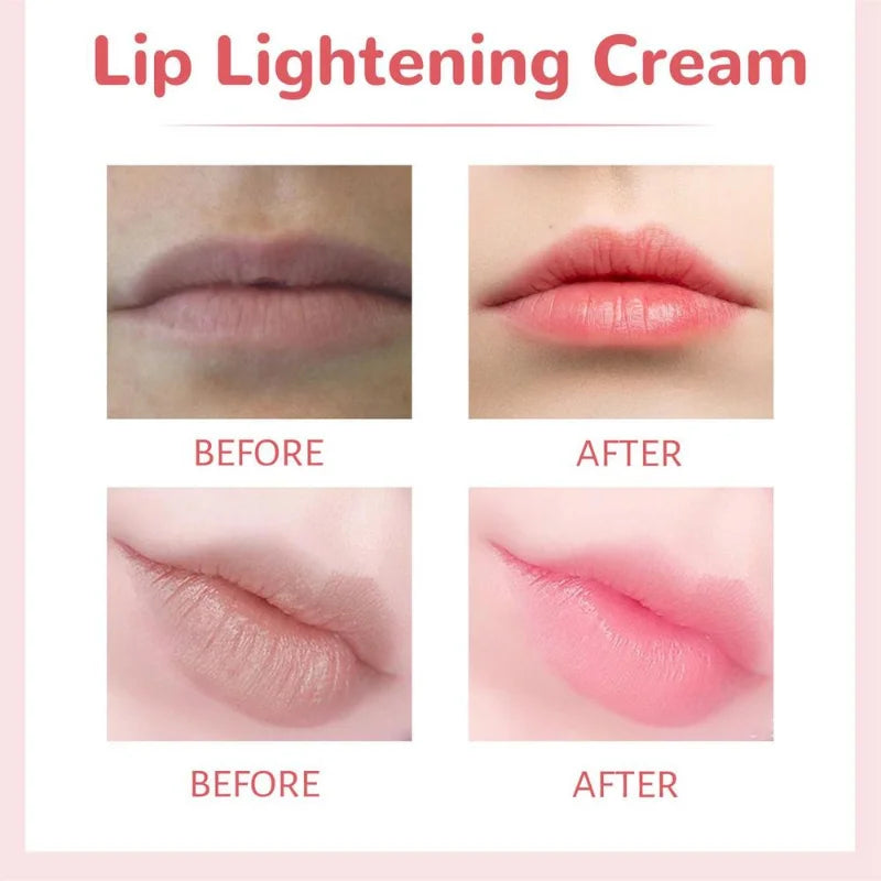 Lip Lightening For Dark Lips Healthy Organic Lip Lightening Cream Balm For Soft Pink Lips 30g Lip Balm For Brightening Dark Lips