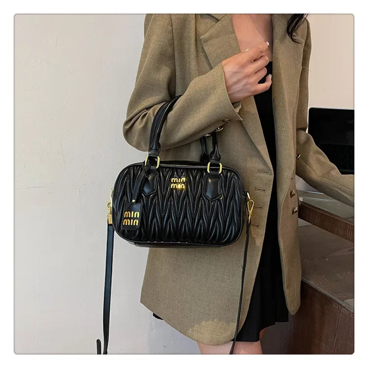 New Women Small Square Bag Versatile Casual Fashion Multi-way Shoulder Crossbody Tote for Daily Use Hand Bags for Women