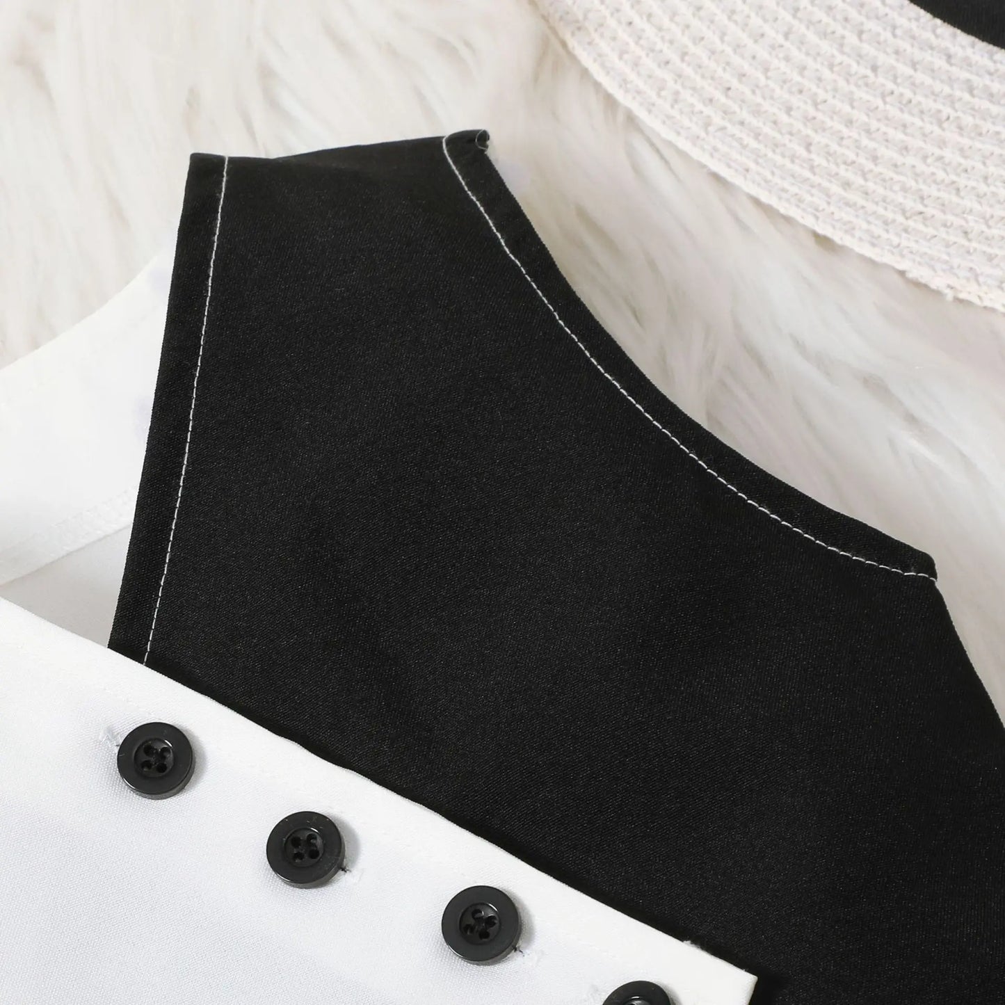 Summer Baby Girl Suits Toddler Clothes Set Black Whit Vest Wide Leg Trousers Flare Pants Kids Outfit Elegant Fashion Children
