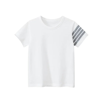 Jumping Meters Hot Selling Boys Girls Summer Baby T Shirts Short Sleeve Cartoon Cars  Toddler Tees Tops Boys Girls Clothing