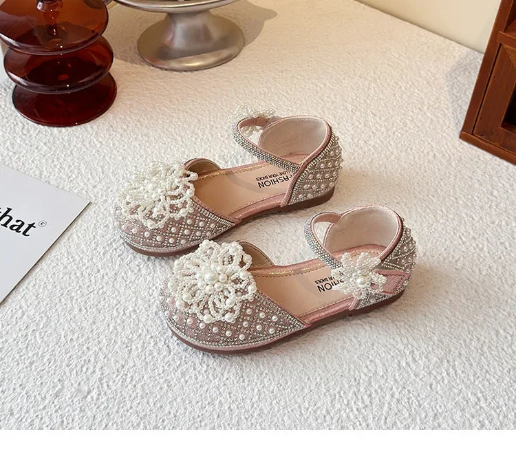 Summer New Children Princess Shoes Ins Trendy Kids Dance Shoes
