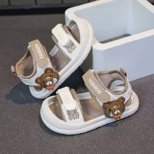 Toddler Sandals For Baby  Boys Girls Sandals Soft-soled Cartoon First Step Footwear For Infant Kids Trend Fashion