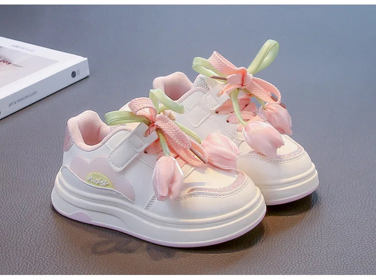 Child Sportshoe Four Season New Korean Version Child Flat Bottomedshoe Casual Girl Slip Fashion Men Women Versatile Runningshoe