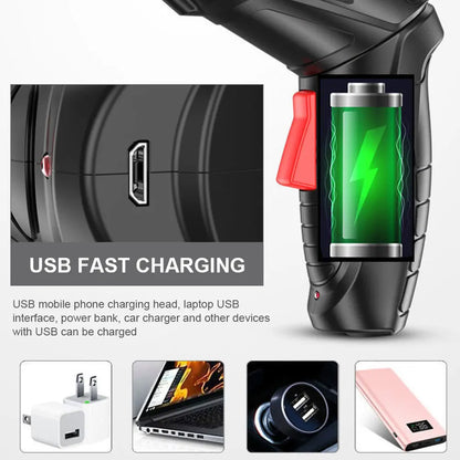 Electric Screwdriver Battery Rechargeable Cordless Screwdriver Powerful Impact Wireless Screwdriver Set Mini Drill Power Tools
