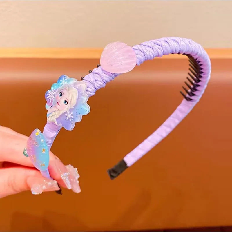 Anime Frozen Kawaii Children's Headband: Elsa Princess Crown