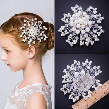 Vintage Pearl Hair Clip for Qipao, Retro Shanghai Style Barrettes, Elegant Hairpin