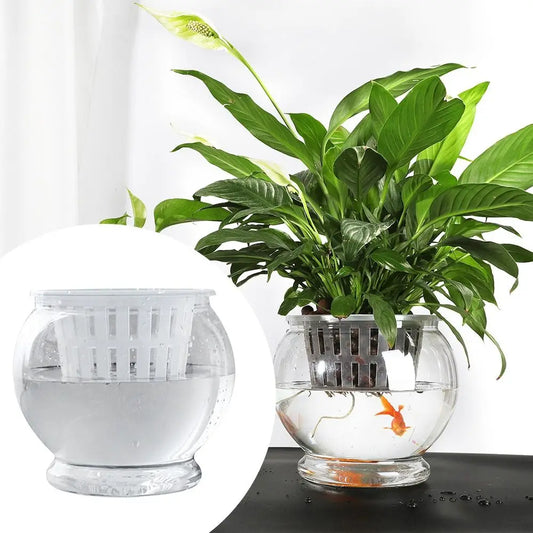 Durable Self Watering Lazy Plant Pot Including Liner Garden Supplies Soil Flower Pot with Handle Potted Flower Pot