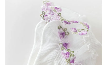 New Children's Socks With Lace Princess Girls Frilly Sock Soft Infant Baby Socken White Socks For Kids 0-10Years High Quality