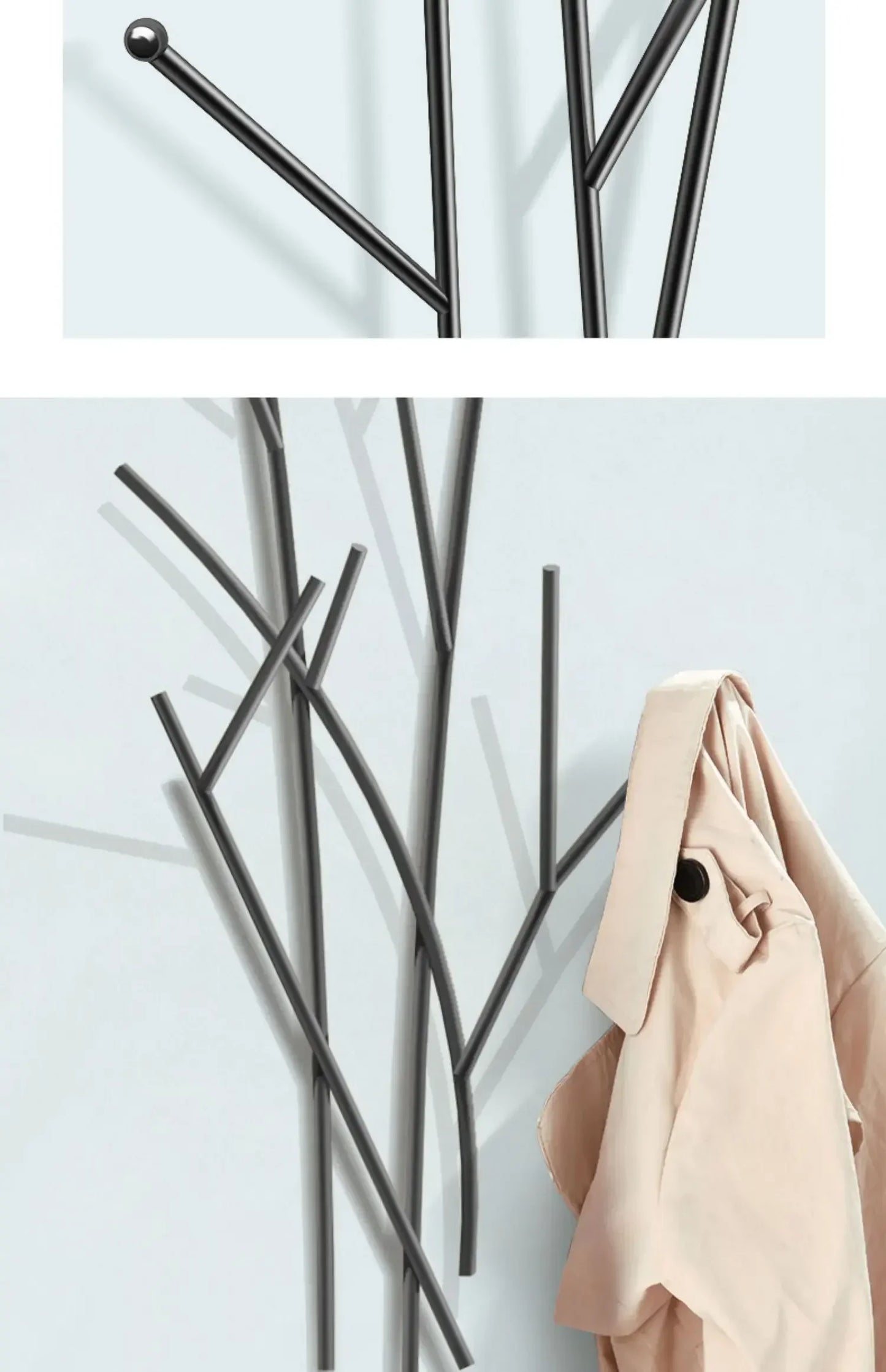 Bedroom Coat Rack House Entrance Hall Standing Clothes Hanger Design Hook Hat Nordic Coat Racks Stores Perchero Home Furniture