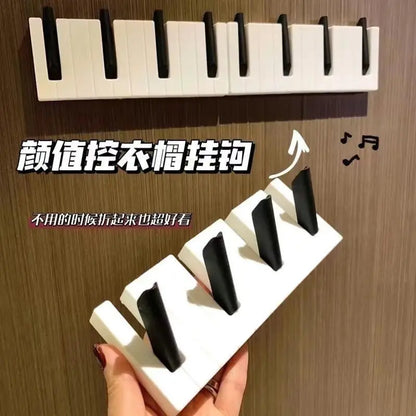 Piano Decorative Hook Row Hook, Bedroom Entrance Home Wall Decoration Hanger