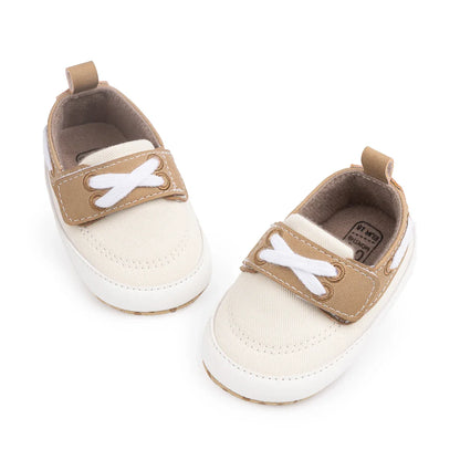 Newborn Baby Shoes Unisex Classic Canvas Casual Sneakers Fashion Versatile Sports Style Toddler Cotton Sole Comfortable Shoes