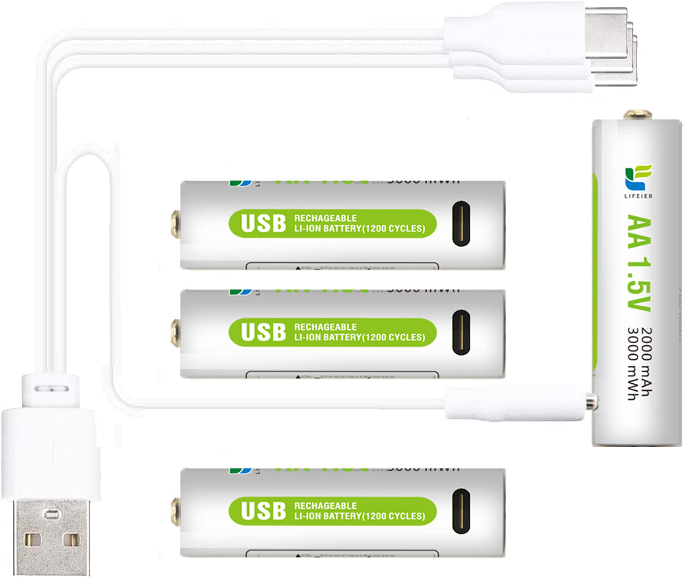USB Rechargeable Battery For Toys & Home Appliance (Available)