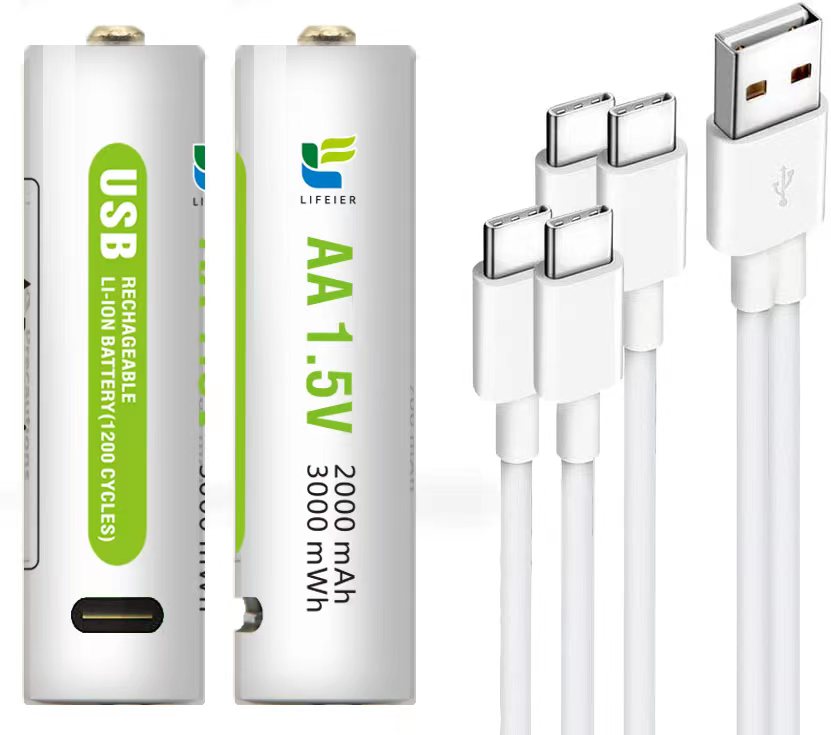 USB Rechargeable Battery For Toys & Home Appliance (Available)