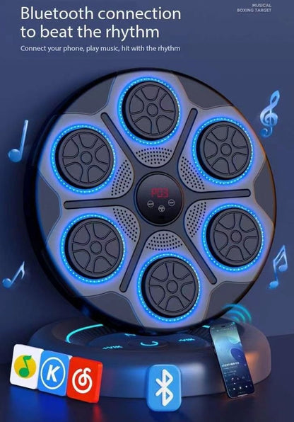 Fitness Trainer Boxing Game Training Machine USB Charging Wall Target for Boxing Sports Fitness Agility Reaction  ( Available )